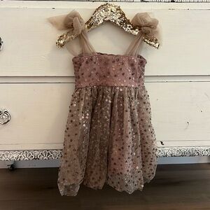 Noralee beautiful beaded dress. Worn once perfect condition.